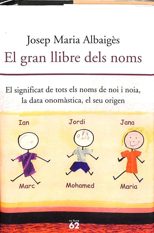 EL GRAN LLIBRE DELS NOMS (CATALÁN) | ALBAIGÈS, JOSEP M.
