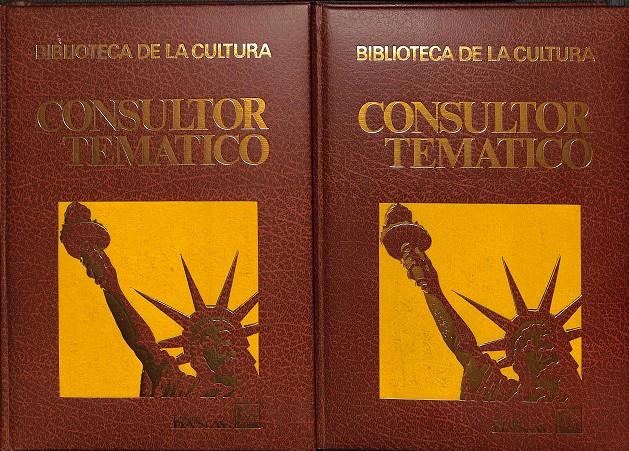 CONSULTOR TEMATICO  - BIBLIOTECA DE LA CULTURA 2 VOL