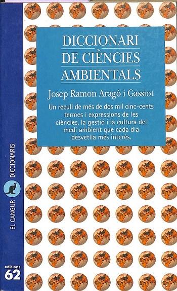 DICCIONARI DE CIÈNCIES AMBIENTALS (CATÁLAN) | 9788429746334 | ARAGÓ GASSIOT, JOSEP RAMON