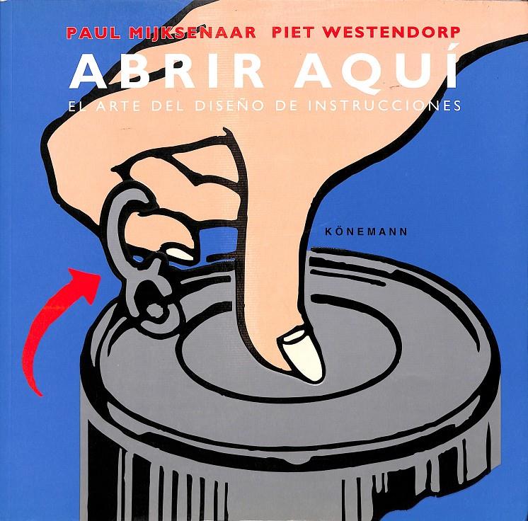 ABRIR AQUI - EL ARTE DEL DISEÑO DE INSTRUCCIONES | 9783829054331 | MIJKSENAAR, PAUL/WESTENDORP, PIET