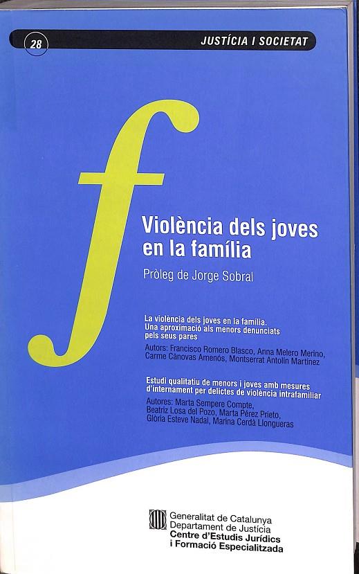 VIOLÈNCIA DELS JOVES EN LA FAMÍLIA (CATALÁN) | V.V.A