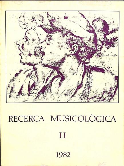 RECERCA MUSICOLÒGICA II (CATALÁN) | JOSEP RICART I MATAS
