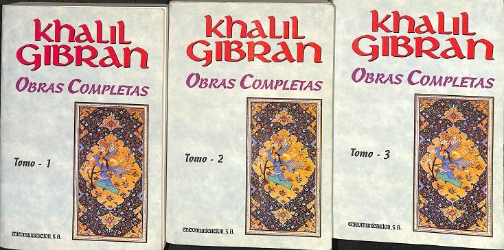 OBRAS COMPLETAS 3 VOL | KHALIL GIBRÁN