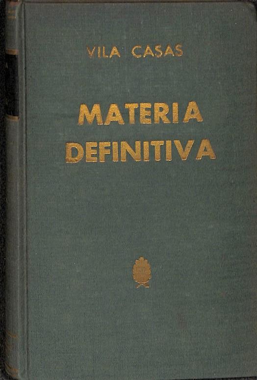 MATERIA DEFINITIVA - BIBLIOTECA SELECTA (CATALÁN) | VILA CASAS