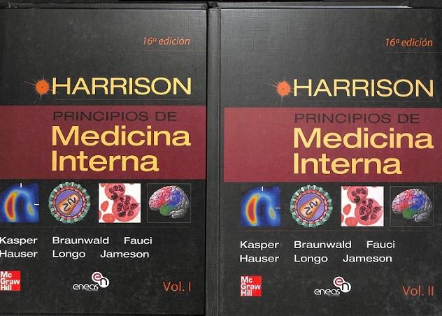 PRINCIPIOS DE MEDICINA INTERNA HARRISON 16ª ED. VOL 1 Y 2 , 2 TOMOS COMPLETA | KASPER. MICHAEL/HARRISON