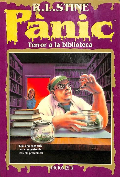 TERROR A LA BIBLIOTECA PANIC  (CATALÁN) | 9788440664853 | STINE, R. L.