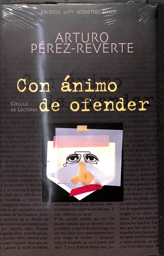 CON ÁNIMO DE OFENDER (PRECINTADO) | 9788422694885 | ARTURO PÉREZ-REVERTE