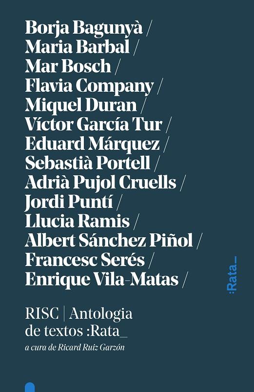 RISC (CATALÁN) | DIVERSOS AUTORS/RUIZ GARZÓN, RICARD