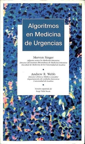 ALGORITMOS EN MEDICINA DE URGENCIAS  | MERVYN SINGER