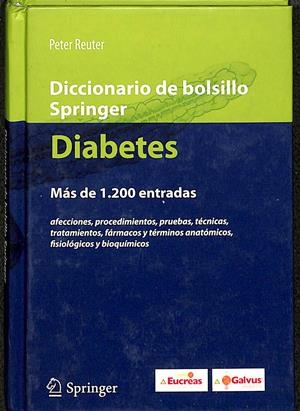 DIABETES. MAS DE 1200 ENTRADAS (DICCIONARIO DE BOLSILLO) | PETER REUTER
