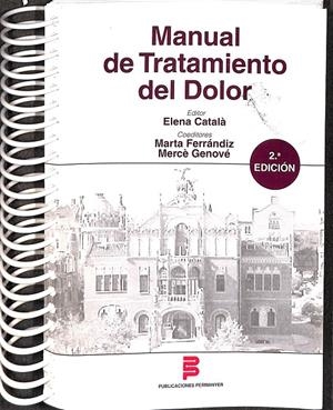 MANUAL DE TRATAMIENTO DEL DOLOR | CATALÀ PUIGBÓ, ELENA