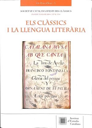 ELS CLÀSSICS I LA LLENGUA LITERÀRIA (CATALÁN)