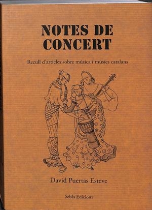 NOTES DE CONCERT (CATALÁN) | PUERTAS ESTEVE, DAVID