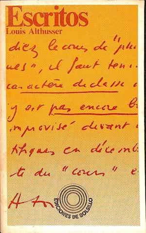 ESCRITOS | ALTHUSSER, LOUIS
