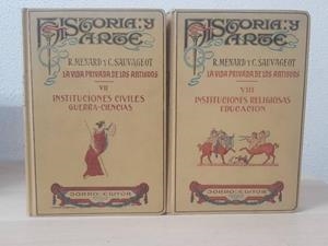LAS INSTITUCIONES DE LA ANTIGÜEDAD. TOMO I - II: INSTITUCIONES CIVILES GUERRA - CIENCIAS VII... INSTITUCIONES RELIGIOSAS EDUCACIÓN VIII | R. MENARD Y C. SAUVAGEOT
