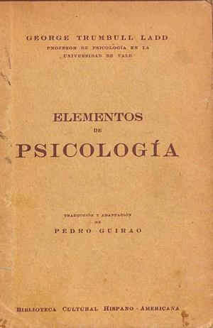 ELEMENTOS DE PSICOLOGÍA | GEORGE TRUMBULL LADD