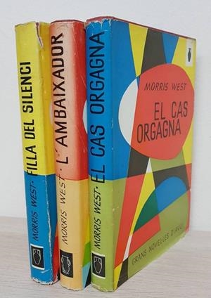 3 VOLUMS. L'AMBAIXADOR (101). EL CAS ORGAGNA (35). FILLA DEL SILENCI (54) (CATALÁN). | MORRIS WEST