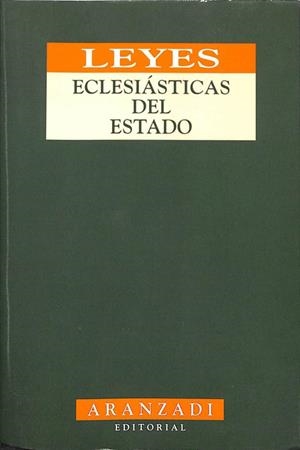 LEYES ECLESIÁSTICAS DEL ESTADO | CONTRERAS MAZARIO