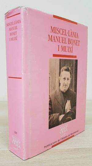 MISCEL·LÀNIA MANUEL BONET I MUIXÍ (CATALÁN). | JOAN SUBIRA