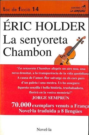 LA SENYORETA CHAMBON (CATALÁN). | ERIC HOLDER