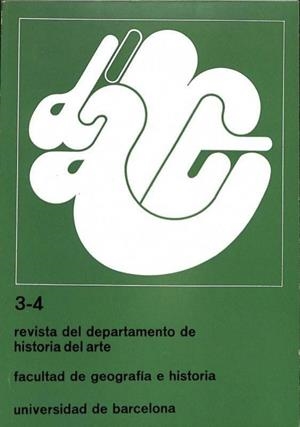 3 - 4  REVISTA DEL DEPARTAMENTO DE HISTORIA DEL ARTE -  FACULTAD DE GEOGRAFÍA E HISTORIA