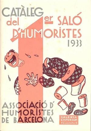 CATÀLEG DEL 1ER SALÓ D'HUMORISTES 1933 DE L'ASSOCIACIÓ D'HUMORISTES DE BARCELONA (CATALÁN). | SIN ESPECIFICAR