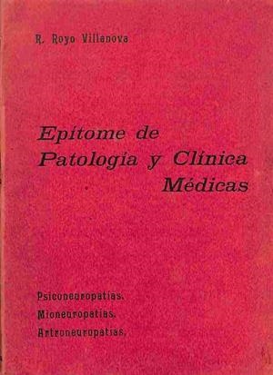 EPÍTOME DE PATOLOGÍA Y CLÍNICA MÉDICAS. TERCER CURSO | DR. RICARDO ROYO VILLANOVA