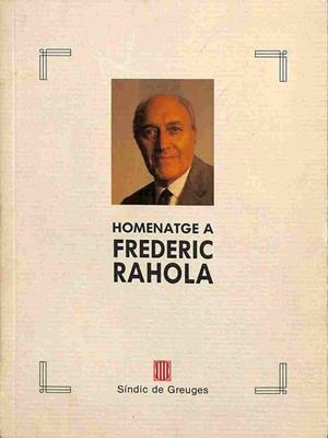 HOMENATGE A FREDERIC RAHOLA (CATALÁN) | JOAQUIM BOFILL / JOAN GRANADOS