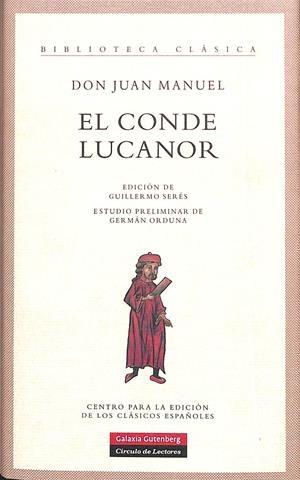 EL CONDE LUCANOR BIBLIOTECA CLASICA (PRECINTADO) | DON JUAN MANUEL 