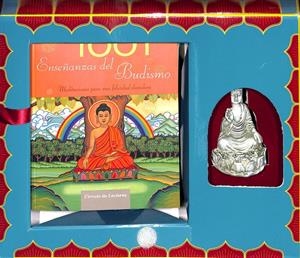 1001 ENSEÑANZAS DEL BUDISMO: MEDITACIONES PARA UNA FELICIDAD DURADERA + FIGURA+ CAJA | V.V.A