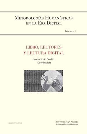 LIBRO LECTORES Y LECTURA DIGITAL | CORDÓN JOSÉ ANTONIO