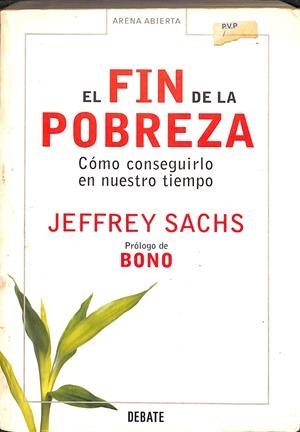 EL FIN DE LA POBREZA | SACHS, JEFFREY