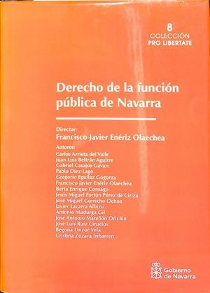 DERECHO DE LA FUNCIÓN PÚBLICA DE NAVARRA | ARRIETA DEL VALLE, CARLOS