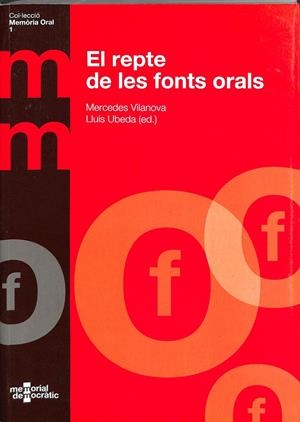 EL REPTE DE LESSS FONTS ORALS  (CATALÁN) | MERCEDES VILANOVA 