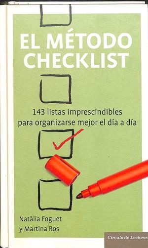 EL MÉTODO CHECKLIST | NATÀLIA FOGUET Y MARTINA ROS