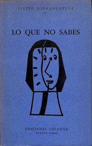 LO QUE NO SABES | SILVIO GIOVANINETTI