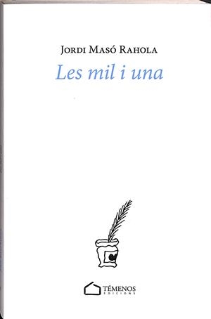 LES MIL I UNA (CATALÁN) | JORDI MASO RAHOLA