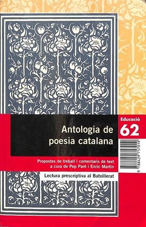 ANTOLOGIA DE POESIA CATALANA (CATALÁN) | PEP PARÉ I ENRIC MARTÍN