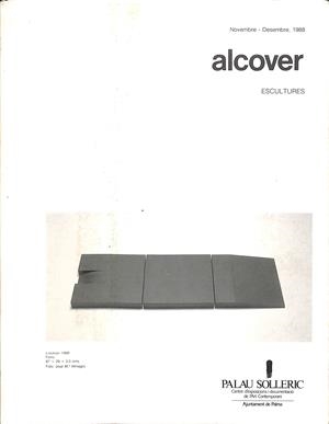 ALCOVER ESCULTURES NOVEMBRE - DESEMBRE 1998 (CATALAN)