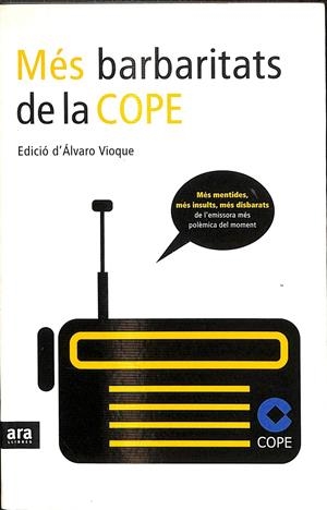 MÉS BARBARITATS DE LA COPE (CATALÁN) | VIOQUE MAÑAS, ÁLVARO