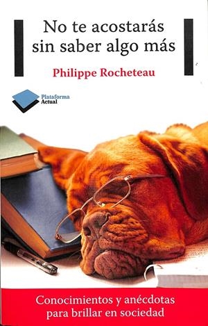 NO TE ACOSTARÁS SIN SABER ALGO MÁS | ROCHETEAU, PHILIPPE