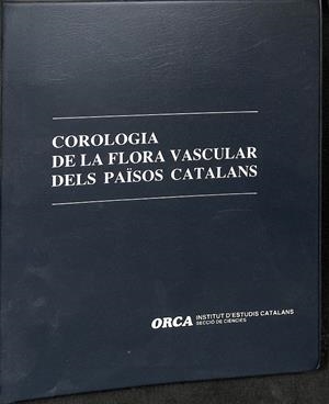 COROLOGIA DE LA FLORA VASCULAR DELS PAÏSOS CATALANS (CATALÁN). (DESCATALOGADO) | V.V.A