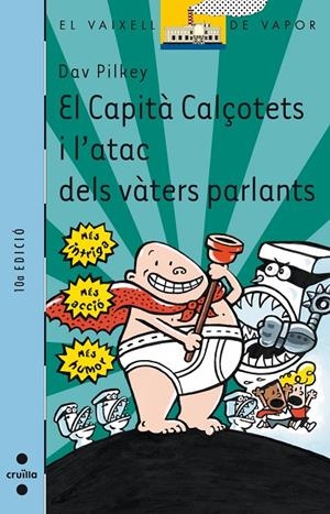 EL VAIXELL DE VAPOR - EL CAPITA CALCOTETS I L'ATAC DELS VÀTERS PARLANTS (CATALÁN) | PILKEY, DAV