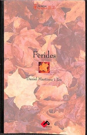 FERIDES (CATALÁN) | DANIEL MARTINEZ I TEN