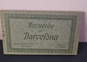 RECUERDO DE BARCELONA. SERIE VI. 12 POSTALES  | V.V.A