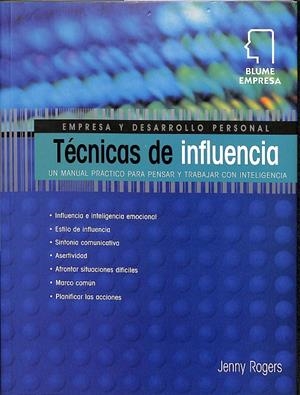 TÉCNICAS  DE INFLUENCIA | JENNY ROGERS 