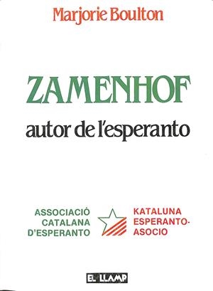 ZAMENHOF AUTOR DE L'ESPERANTO (CATALAN) | MARJORIE BOULTON