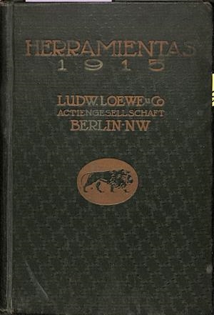 HERRAMIENTAS 1915 FABRICA DE MAQUINAS, HERRAMIENTAS Y PIEZAS DE HIERRO, METALES | LUDW