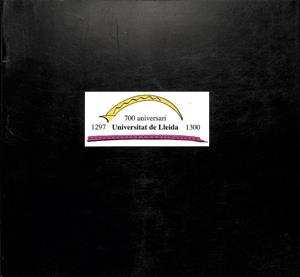 700 ANIVERSATI UNIVERSITAT DE LLEIDA (CATALÁN) | JOAN J. BUSQUETA