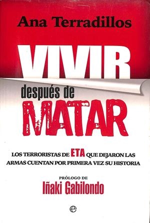 VIVIR DESPUÉS DE MATAR | TERRADILLOS AZPIROZ, ANA